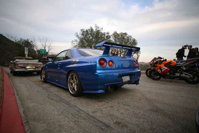 The car got a TON of attention while parked there.